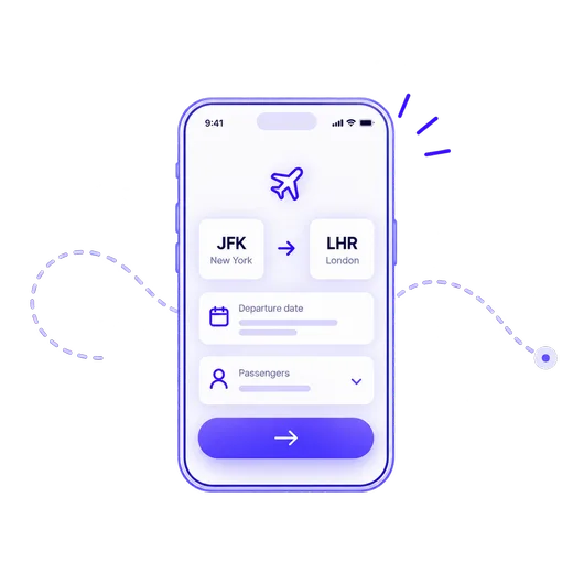 Pelikan Concierge flight booking app